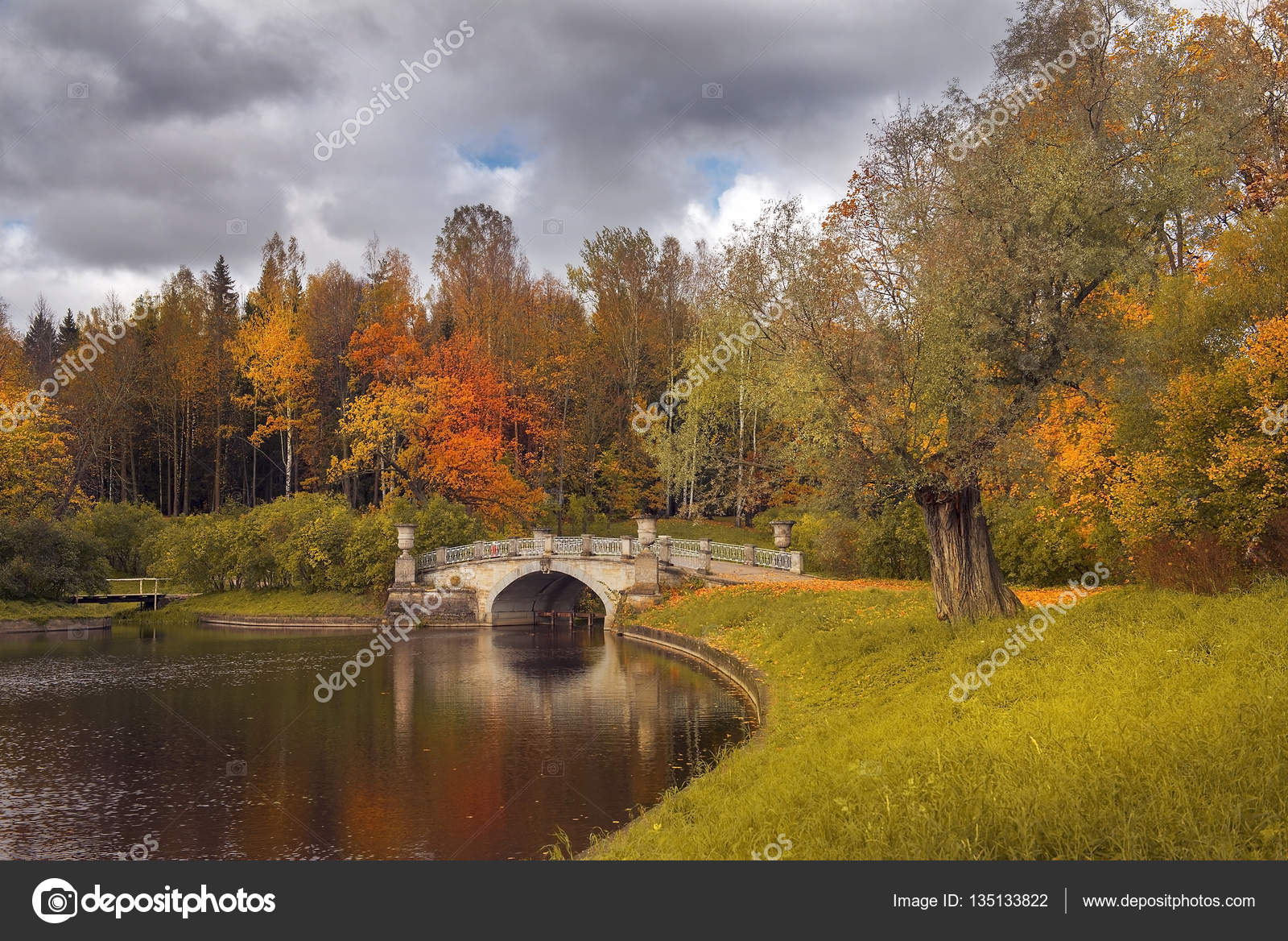 Павловск Осень Фото Парка