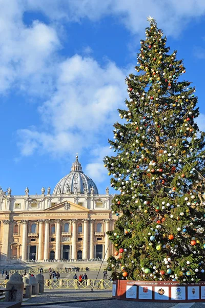 Natale nella Città del Vaticano — Foto Stock