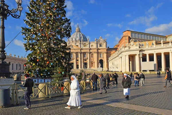 Natale nella Città del Vaticano — Foto Stock