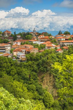 küçük bir kasaba Signagi, Bölge: Kakheti, Georgia