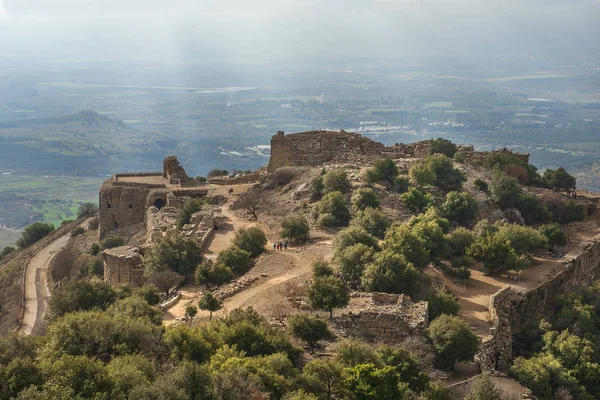 Крепость Нимрод, Голанские высоты, Израиль — стоковое фото