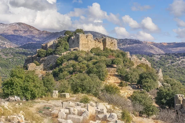 Fortezza di Nimrod, Alture del Golan, Israele — Foto Stock