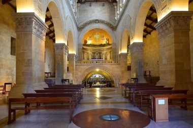 Kilise başkalaşım, Mount Tabor, Galilee, İsrail