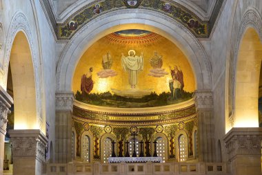 Church of the Transfiguration, Mount Tabor, Galilee, Israel clipart