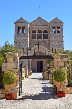 Kilise başkalaşım, Mount Tabor, Galilee, İsrail