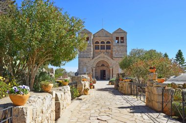 Kilise başkalaşım, Mount Tabor, Galilee, İsrail