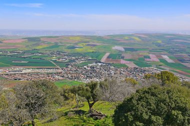 Jezreel Valley, alt Galilee, İsrail