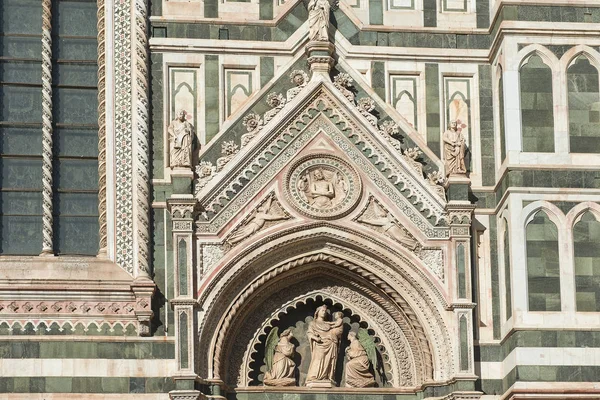 Fassade Kathedrale Santa Maria del Fiore (Dom), Florenz — Stockfoto