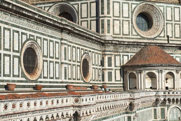 Fassade Kathedrale Santa Maria del Fiore (Dom), Florenz — Stockfoto