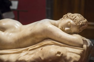 Hermafrodit, Uffizi Galerisi, Floransa uyku
