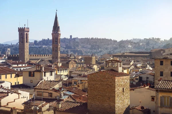 Флоренция с высоты — стоковое фото