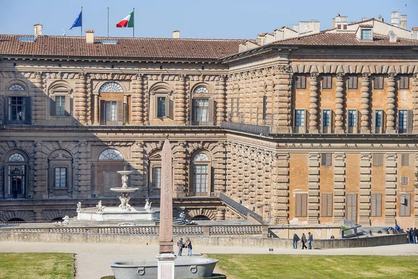 Pitti Palace eski ikamet Medici ailesinin, Floransa Stok Resim