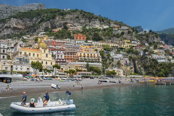 Malebný pohled Positano, Amalfi, Itálie — Stock fotografie