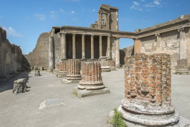 Pompei'nin kalıntıları, Unesco Dünya Mirası, Campania bölgesinde, İtalya
