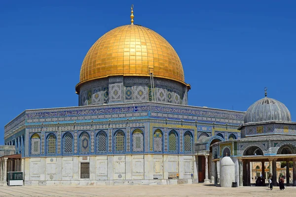 Klippdomen på Tempelberget, Jerusalem — Stockfoto