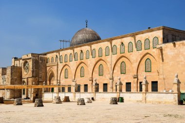 El Aksa Camii, Temple Mount, Jerusalem, İsrail