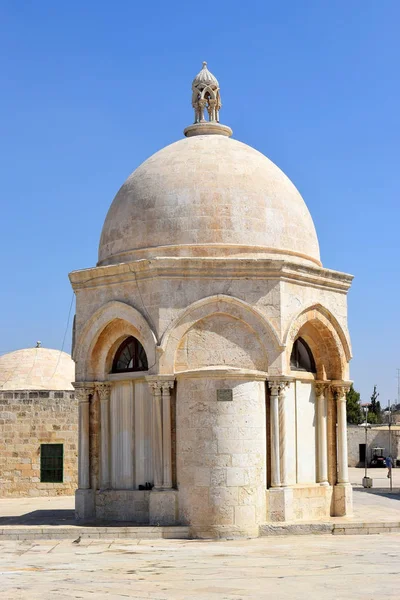 Cupola dell'Ascensione, Monte del Tempio, Città Vecchia di Gerusalemme, Israele — Foto Stock