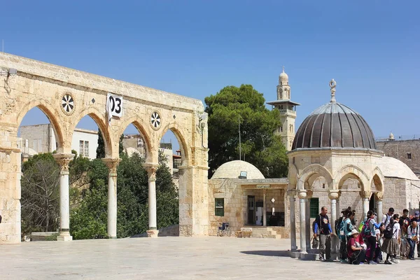 Tempelberg-Komplex in jerusalem, Israel — Stockfoto