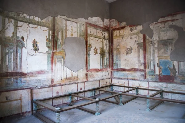 Pompeii ruïnes, Unesco World Heritage Site, regio Campanië, Italië — Stockfoto