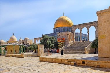 Temple Mount, Kudüs, İsrail üzerinde karmaşık