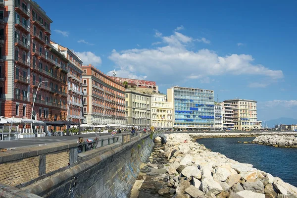 Promenade von Neapel, Italien — Stockfoto