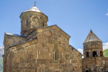 Gürcistan'daki Gergeti Trinity Kilisesi