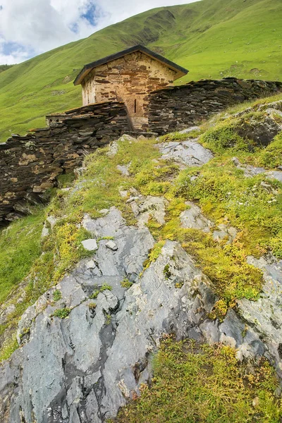 köy Ushguli üst Svaneti, Gürcistan