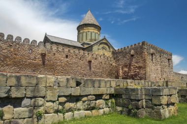 Mtskheta, Georgia 'daki Svetitskhoveli Katedrali