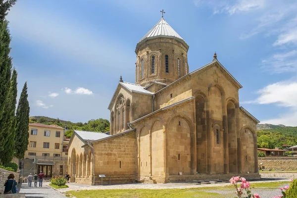 Samtavro transfiguration orthodox church in Mtskheta, Georgia — Stock Photo, Image