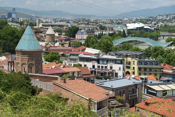 Tiflis, Gürcistan'ın başkenti Cityscape — Stok fotoğraf