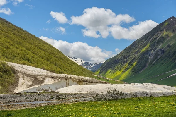 Landschap in Upper Svaneti (Georgia) — Stockfoto