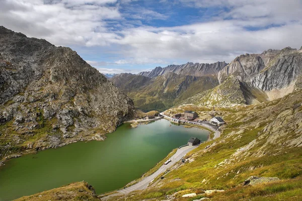 Gran Paso de San Bernardo en Suiza — Foto de Stock