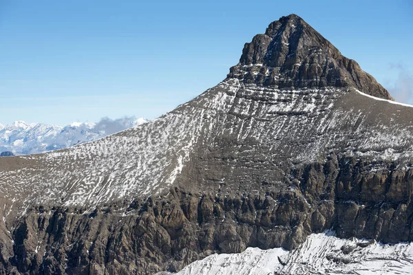 Hoogtepunt van de Oldenhorn in Zwitserland — Stockfoto