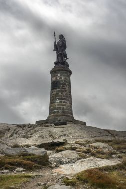 Saint Bernard büyük St Bernard geçmek, İsviçre adlı heykeli