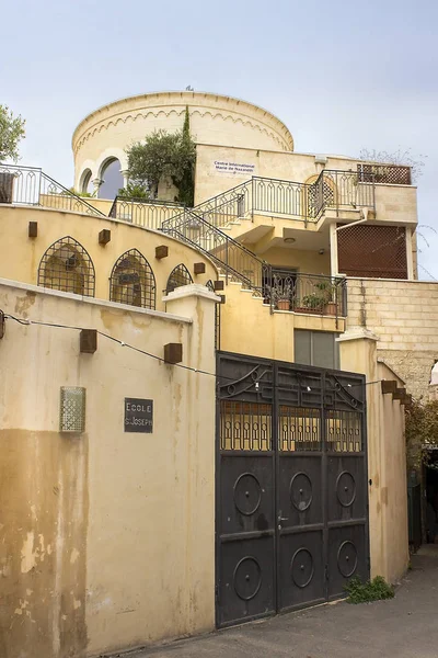 Nazareth Israël December Gebouw Van International Centre Mary Van Nazareth — Stockfoto