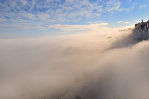 Туманный Пейзаж Нижней Галилее Окрестности Назарета Израиле — стоковое фото