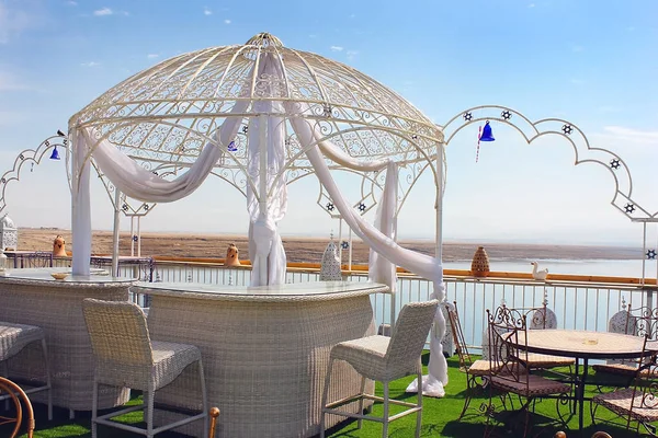 Dead Sea Beach Biankini Srail Mayıs 2015 Restoran Fas Tarzı — Stok fotoğraf