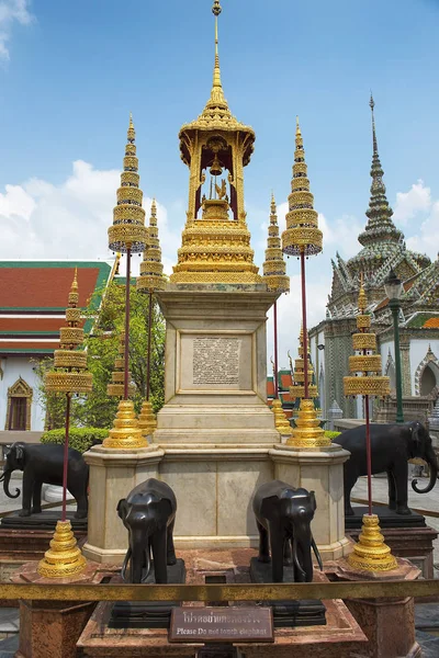 Bangkok Thailand Mars 2018 Wat Phra Kaew Templet Emerald Buddha — Stockfoto