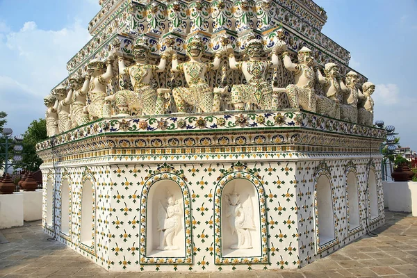 Wat Phra Kaew Keo Templo Esmeralda Buda Localizado Complexo Grand — Fotografia de Stock