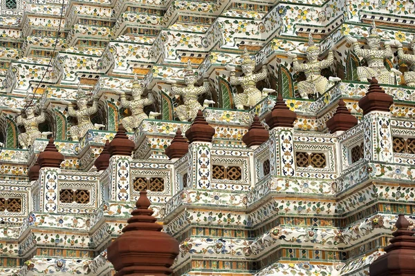 Ват Пхра Кэу Кео Икона Изумрудного Будды Расположенная Территории Большого — стоковое фото