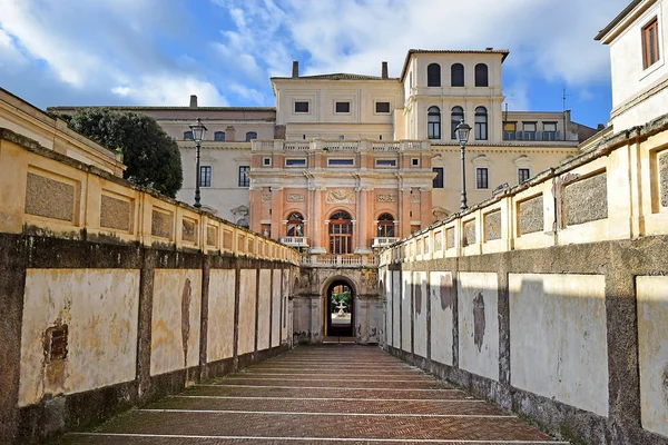 Řím Itálie Ledna 2019 Barberiniho Palác Nyní Národní Galerie Antického — Stock fotografie