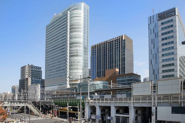 Tóquio Japão Novembro 2019 Cidade Distrito Central Negócios Tóquio Japão — Fotografia de Stock