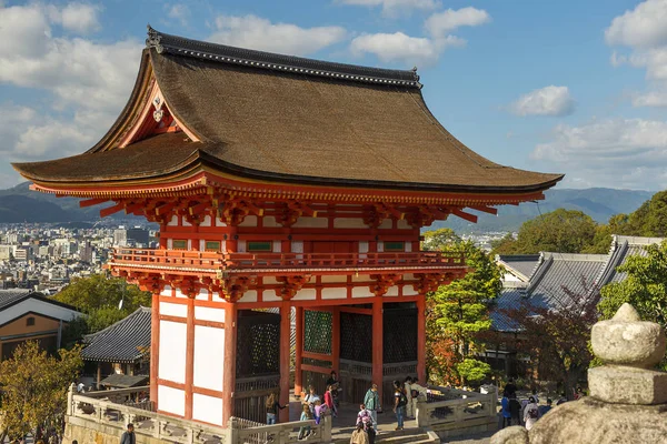 Kyoto Japão Novembro 2019 Kiyomizu Dera Complexo Templos Budistas Distrito — Fotografia de Stock
