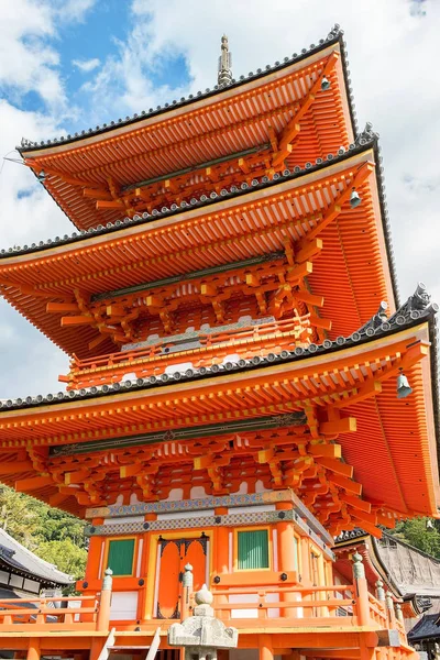 京都東山区の仏教寺院群 清水寺 Unesco世界遺産 — ストック写真