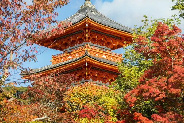 Kiyomizu Dera Complejo Templos Budistas Distrito Higashiyama Kioto Patrimonio Humanidad — Foto de Stock