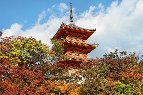 Kiyomizu Dera Complejo Templos Budistas Distrito Higashiyama Kioto Patrimonio Humanidad — Foto de Stock