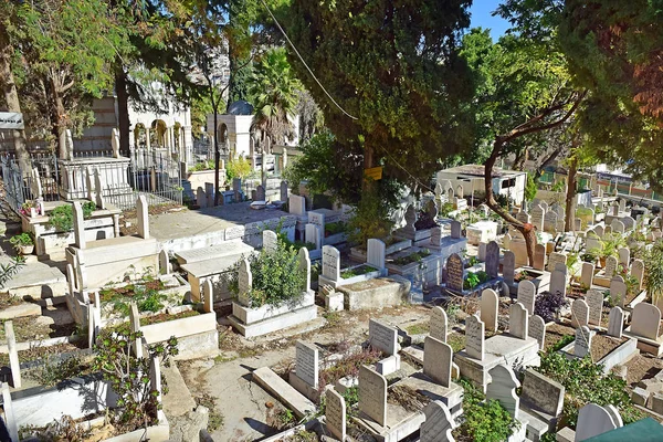 Nazareth Israele Dicembre 2019 Cimitero Musulmano Nella Città Vecchia Nazareth — Foto Stock