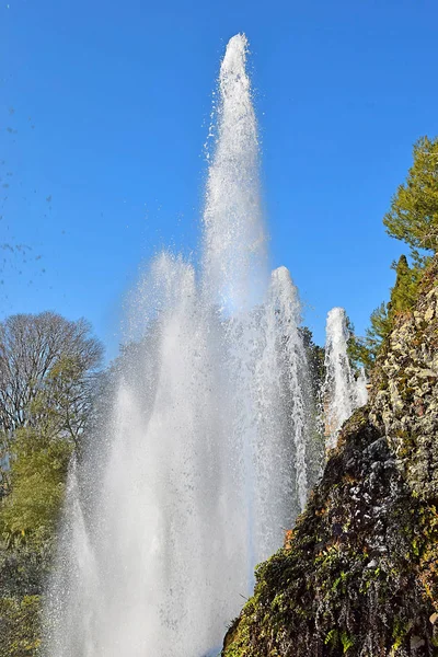 Fountains Italian Renaissance Garden Villa Este Tivoli Italy — 스톡 사진