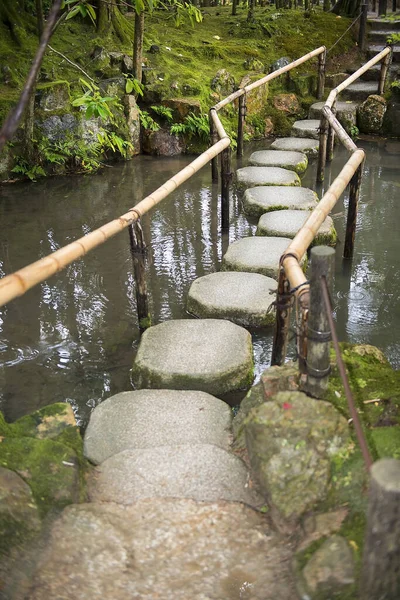 Escalones Jardín Tenjuan Nanzen Pie Las Montañas Orientales Kyoto Kyoto —  Fotos de Stock