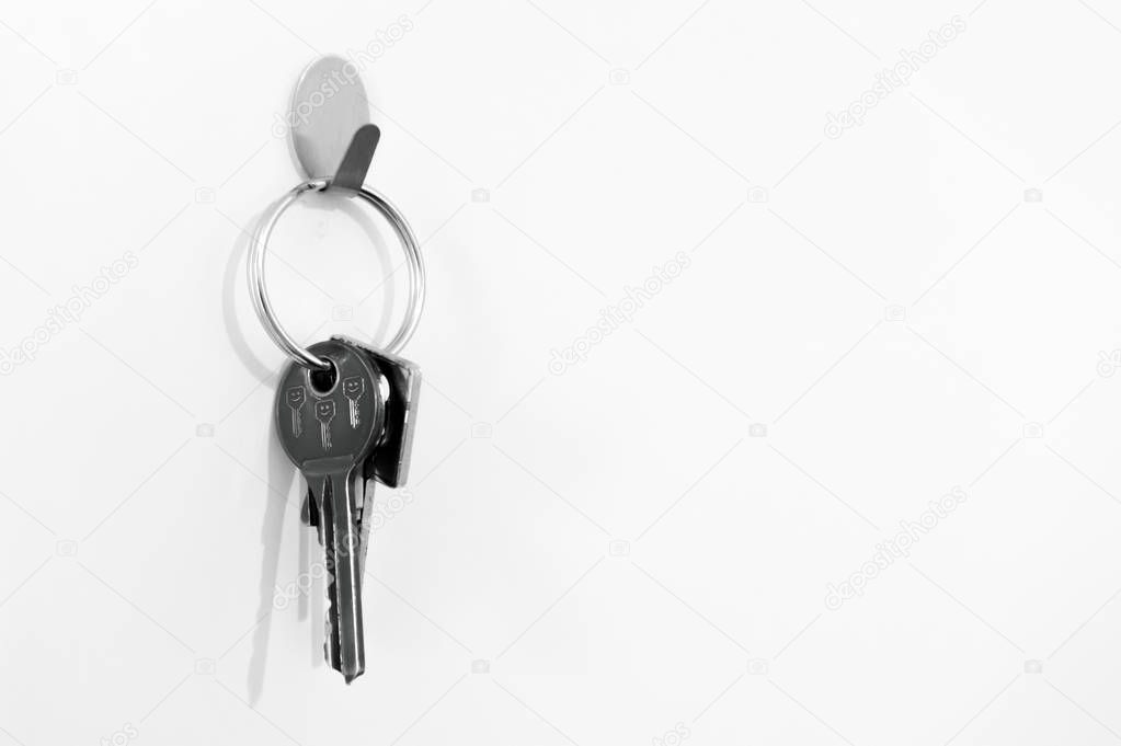 Keys on the hanger